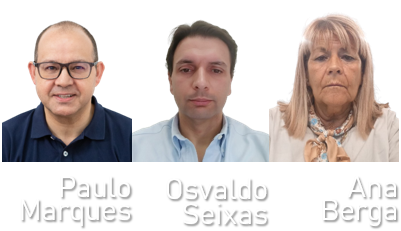 Paulo Marques, Osvaldo Seixas e Ana Berga